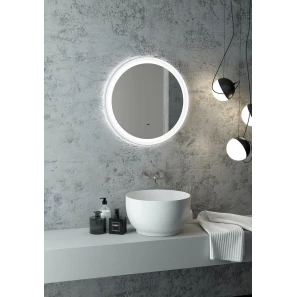 Изображение товара зеркало 60x60 см art&max napoli am-nap-600-ds-f-white