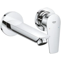 Смеситель для раковины Grohe BauEdge New 20474001 встраиваемый, без донного клапана, хром