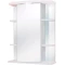 Зеркальный шкаф 60x71,2 см белый глянец L Onika Глория 206007 - 1