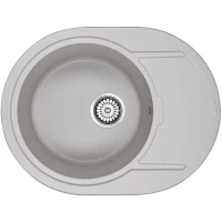 Кухонная мойка Paulmark Oval серый PM316502-GR