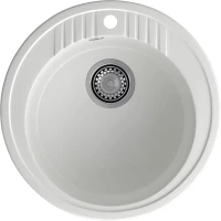 Кухонная мойка GranFest Rondo 520 52x52 см, иней