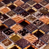 Коллекция плитки Bonaparde Стеклянная с камнем