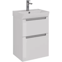 Тумба белый глянец 47,7 см Lemark Buno LM04B50T