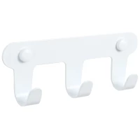 Планка с крючками Fixsen Practica FX-805W-3 для ванны, белый