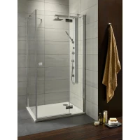 Душевой уголок Radaway Almatea KDJ 90 R×90 коричневое