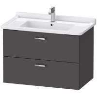 Тумба графит матовый 80 см Duravit XBase XB618604949