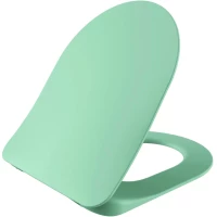 Сиденье для унитаза Creavit Duck KC0903.01.2000E с микролифтом, бирюзовый матовый