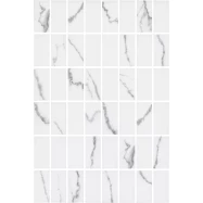 Декор Мираколи мозаичный белый глянцевый 20x30x0,69