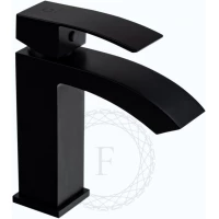 Смеситель для раковины Filarete Waterfall FL5010BL черный матовый