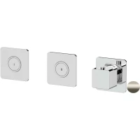 Термостат для ванны Remer Absolute AU99D2PKBXV встраиваемый, нержавеющая сталь