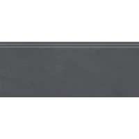 Плинтус Чементо антрацит матовый обрезной 30x12