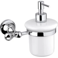 Дозатор для мыла подвесной хром, металл Cezares Olimp OLIMP-SOI-01-M