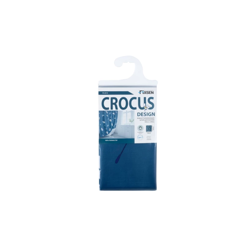 Штора для ванной комнаты Fixsen Design Crocus FX-2513 Штора для ванной комнаты Fixsen Design Crocus FX-2513