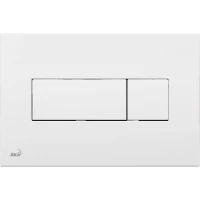 Кнопка смыва AlcaPlast M370 для инсталляции, белый глянец