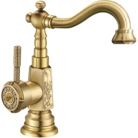 Смеситель для раковины без донного клапана Lemark Jasmine LM6604B