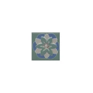 Керамическая плитка Kerama Marazzi Вставка Анвер 6 зеленый 4,85x4,85x6,9 OS\B176\21052