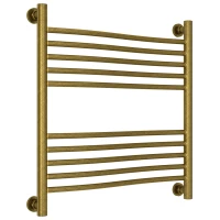 Полотенцесушитель водяной 600x600 состаренная бронза Сунержа Флюид+ 05-0222-6060