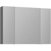 Зеркальный шкаф 97x66 см антрацит матовый R ORKA Likya 3001090