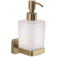 Дозатор для жидкого мыла Gedy Tonga TO81(88) настенный, золотой матовый