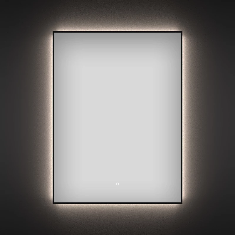 Зеркало 40x65 см черный матовый Wellsee 7 Rays’ Spectrum 172200800