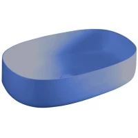 Раковина 55x35 см Artceram Cognac COL003 16 00 blu zaffiro