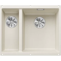 Кухонная мойка Blanco Subline 340/160-U InFino 527163 55,5x46 см, мягкий белый