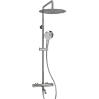 Душевая система 300 мм WasserKRAFT A188.116.101.010.CH Thermo