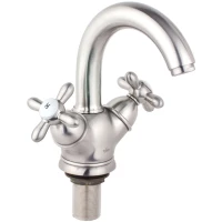 Смеситель для раковины Timo Ritz 0141FN silver