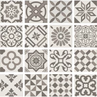 Плитка PT01951 Antigua Decor Gris 20x20