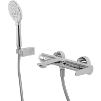 Смеситель для ванны Cezares Lux LUX-VD-01 с душевым гарнитуром, хром
