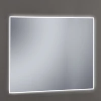 Зеркало Xpertials Shira 84354135-37010 100x80 см, с LED-подсветкой, сенсорным выключателем, диммером