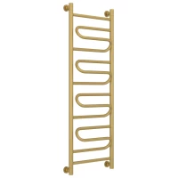 Полотенцесушитель водяной 1200x400 золотой матовый Сунержа Элегия+ 032-0205-1240