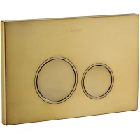 Кнопка смыва Boheme 657 для инсталляции, бронза