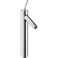 Смеситель для раковины Axor Starck 10020000 с донным клапаном, хром