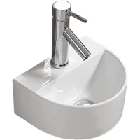 Раковина CeramaLux 7781 30x25,5 см, рукомойник, белый