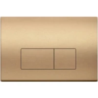 Кнопка смыва CeramaLux BC-013 для инсталляции, золотой матовый