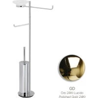 Комплект для туалета Stil Haus Hashi 971(16) напольный, золотой