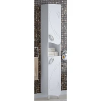 Пенал Corozo Лидер SD-00000424 напольный R, белый глянец