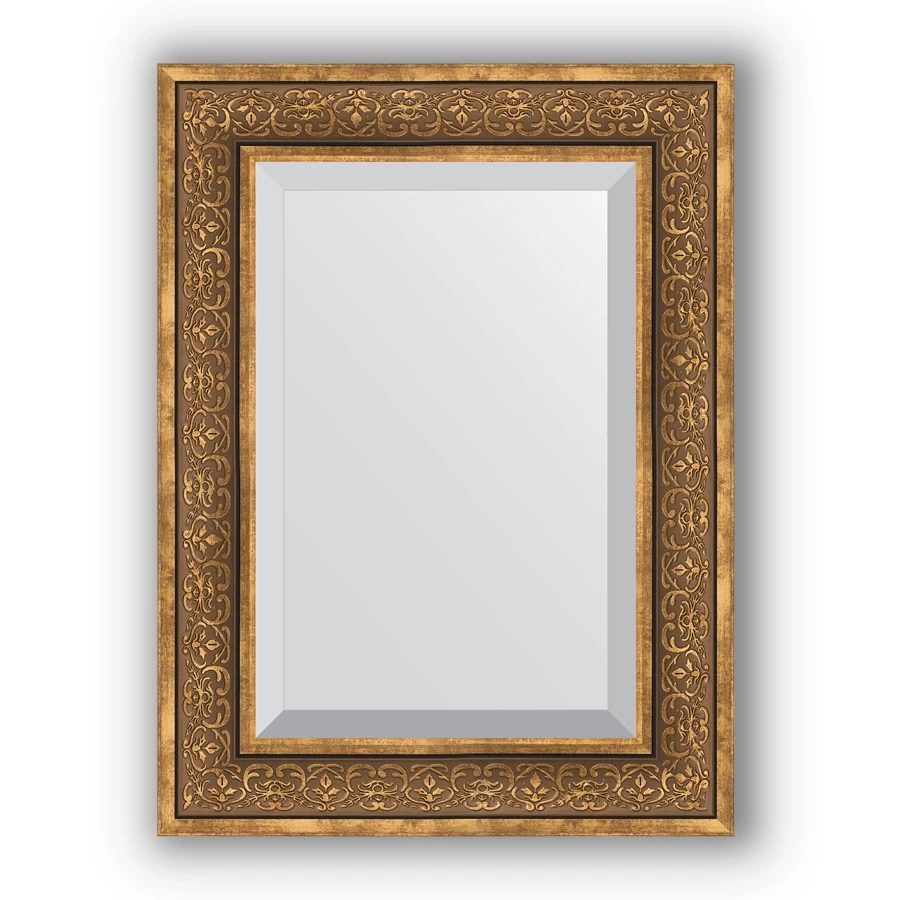 Зеркало 59x79 см вензель бронзовый Evoform Exclusive BY 3396 зеркало 77x132 см бронзовый акведук evoform exclusive g by 4240