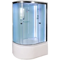 Душевая кабина 120x80x220 см Deto D120SRLED матовое