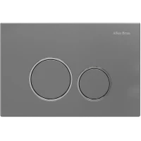 Кнопка смыва Allen Brau Priority 9.20001.MG для инсталляции, сатин/хром/сатин