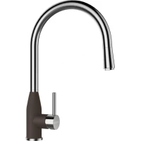 Смеситель для кухни Schock Kavus-D нержавеющая сталь/мокка 710622