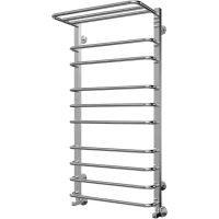 Полотенцесушитель водяной 1031x530 подключение нижнее Terminus Арктур с полкой П10