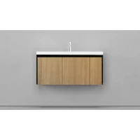 Тумба черный матовый/шатанэ 99,1 см Velvex Klaufs tpKLA.100.1Y.NEW-617.217