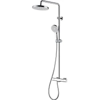 Душевая система Gappo G2495-71 260 мм, с термостатом, хром