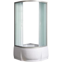 Душевой уголок без поддона 80x80x153 см River DON 80/43 МТ