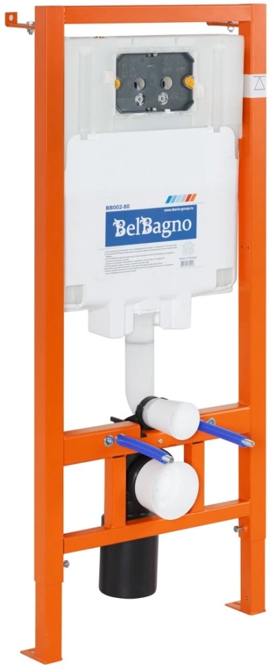 Комплект подвесной унитаз BelBagno Acqua BB340CHR + BB2020SC + система инсталляции BelBagno BB002-80 + BB005-PR-CHROME BB340CHR/BB2020SC/BB00280/BB005PRCHROME - фото 2