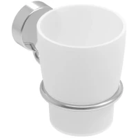 Стакан для зубных щеток Koin Simple SI400 настенный, хром