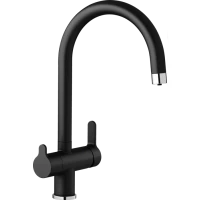 Смеситель для кухни с подключением к фильтру Blanco Trima черный 526274