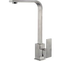 Смеситель для кухни Zorg SH 5104 INOX нержавеющая сталь